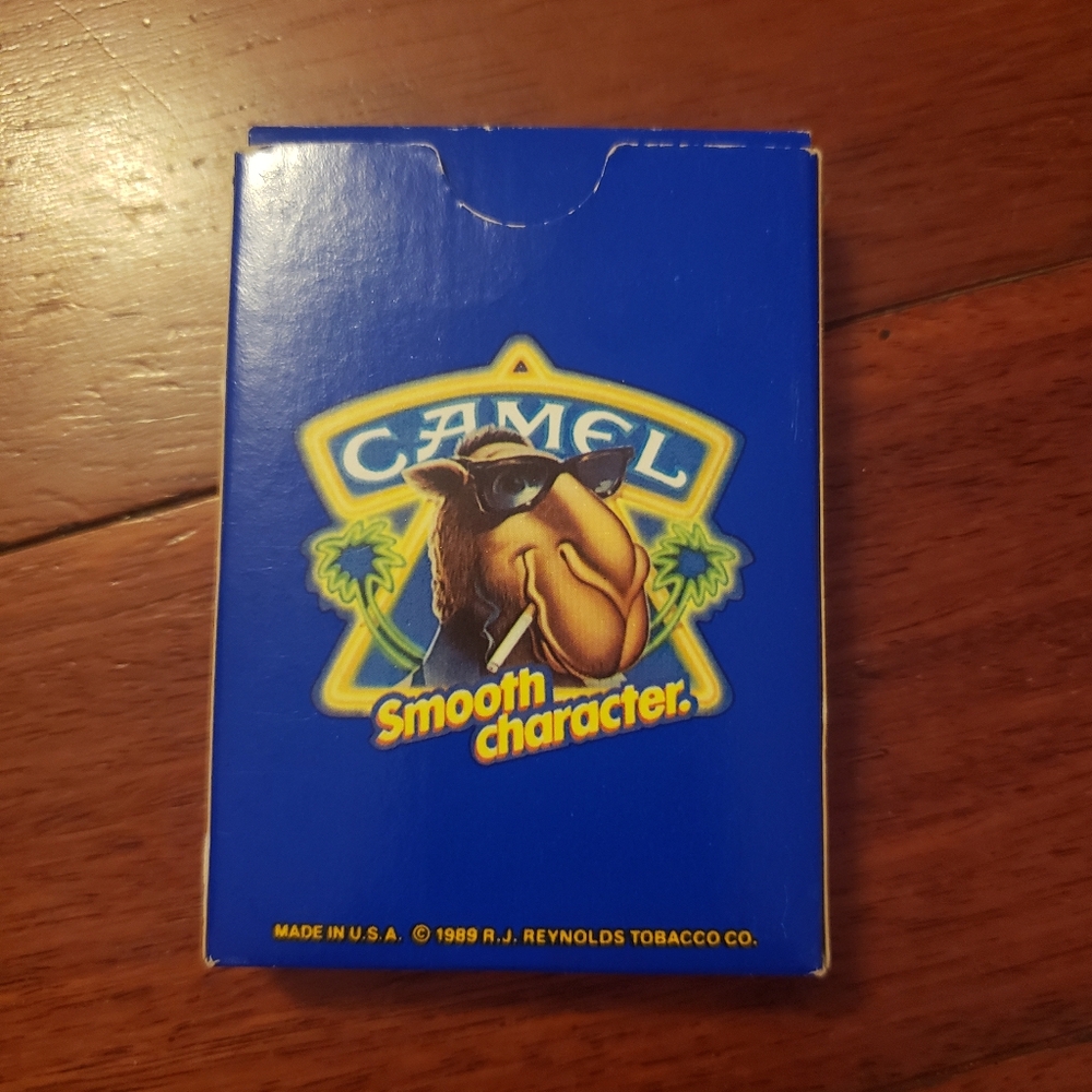 Vintage Camel Joe Smooth Character 1989 Playing Cards